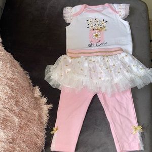 2 piece baby girl outfit